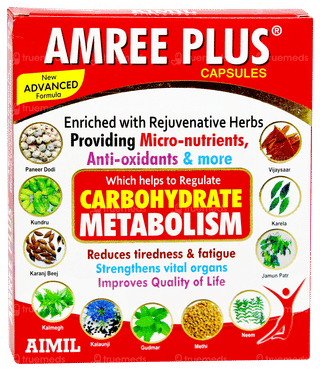 Aimil Amree Plus New Advanced Formula Capsule 20