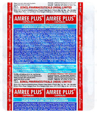 Aimil Amree Plus New Advanced Formula Capsule 20