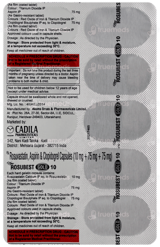 Rosubest Gold 10 New Capsule 10