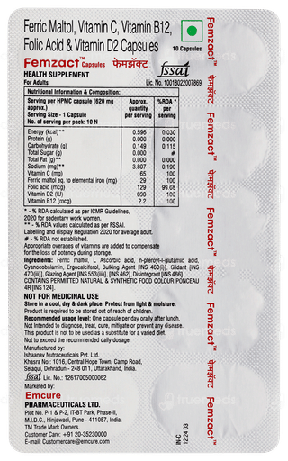 Femzact Capsule 10