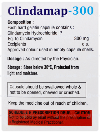Clindamap 300 Capsule 10