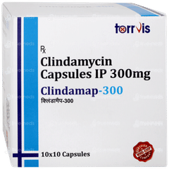 Clindamap 300 Capsule 10