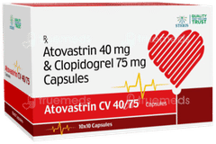 Atovastrin Cv 40/75 Capsule 15