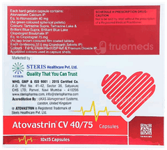 Atovastrin Cv 40/75 Capsule 15