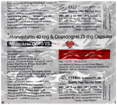 Atovastrin Cv 40/75 Capsule 15