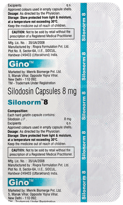 Silonorm 8 Capsule 10 Silonorm 8 Capsule 10