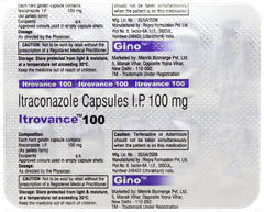 Itrovance 100 Capsule 10 Itrovance 100 Capsule 10