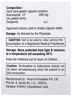 Itrovance 200 Capsule 10 Itrovance 200 Capsule 10