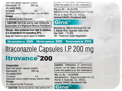 Itrovance 200 Capsule 10 Itrovance 200 Capsule 10