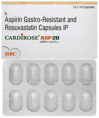 Cardirose Asp 20 Capsule 10