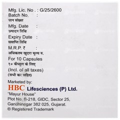 Cardirose Asp 20 Capsule 10