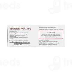 Vidatacro 1mg Capsule 10