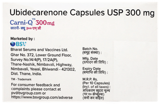 Carni Q 300mg Capsule 10