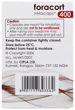 Foracort 400 Rotacaps 60