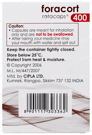 Foracort 400 Rotacaps 60