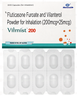 Vilmist 200 Capsule 10