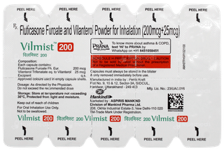 Vilmist 200 Capsule 10