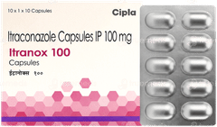 Itranox 100 Capsule 10