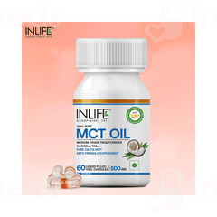 Inlife Mct Oil 500Mg Veg Capsule 60 Inlife Mct Oil 500Mg Veg Capsule 60