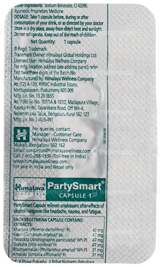 Himalaya Partysmart Capsule 1