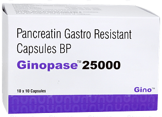 Ginopase 25000 Capsule 10