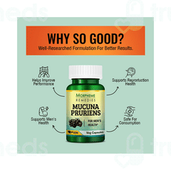 Morpheme Remedies Mucuna Pruriens Veg Capsule 60