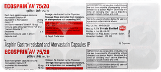 Ecosprin Av 75/20 Capsule 15