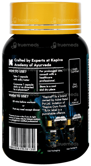 Kapiva Gym Foods Shilajit Gold Capsule 30