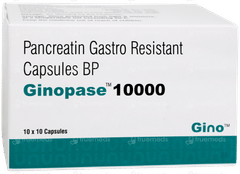 Ginopase 10000 Capsule 10 Ginopase 10000 Capsule 10