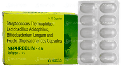 Nephroquin 45 Capsule 10