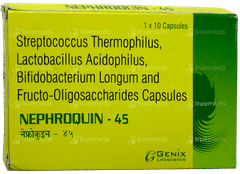 Nephroquin 45 Capsule 10