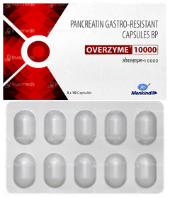 Overzyme 10000 Capsule 10 Overzyme 10000 Capsule 10