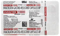 Overzyme 10000 Capsule 10 Overzyme 10000 Capsule 10