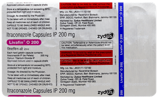 Livafin O 200 Capsule 10