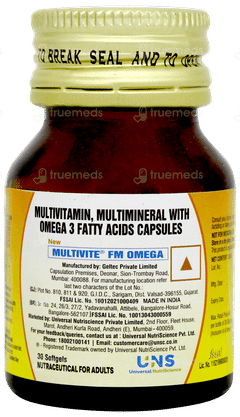 Multivite Fm Omega New Capsule 30