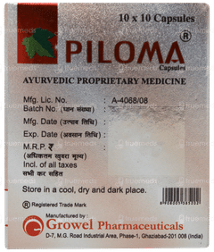 Piloma Capsule 10