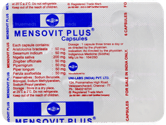 Mensovit Plus New Capsule 6