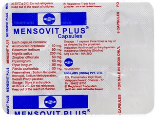 Mensovit Plus New Capsule 6
