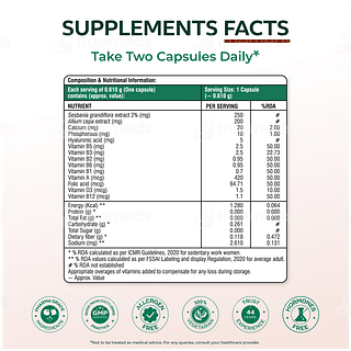 Arth Hair Nails & Skin Support Capsule 60