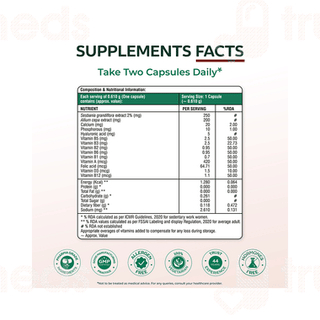 Arth Hair Nails & Skin Support Capsule 60