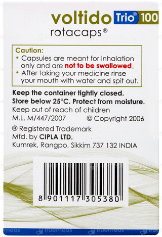 Voltido Trio 100 Rotacaps 30