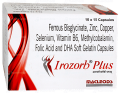 Irozorb Plus Capsule 15