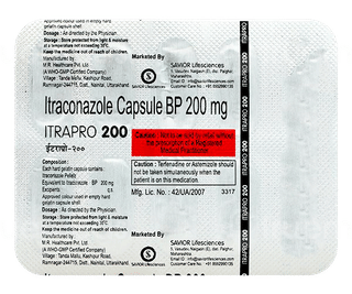 Itrapro 200Mg Capsule 10