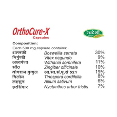 Swadeshi Orthocure X Capsule 20