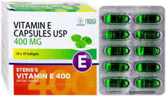 Steriss Vitamin E 400 Capsule 10 Steriss Vitamin E 400 Capsule 10