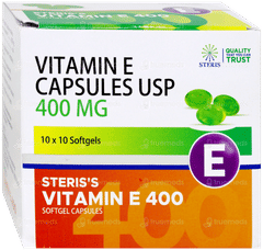 Steriss Vitamin E 400 Capsule 10