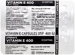 Steriss Vitamin E 400 Capsule 10