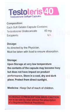 Testoteris 40 Capsule 10 Testoteris 40 Capsule 10
