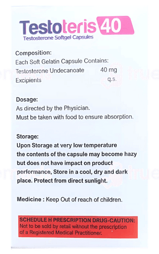 Testoteris 40 Capsule 10