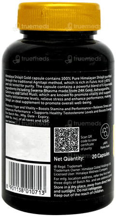 Himalaya Shilajit Gold Capsule 20